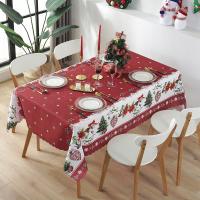 Polyester Christmas Table Runner dustproof & waterproof PC