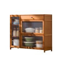 Moso Bamboo Kitchen Shelf for storage PC