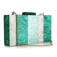 Acrylic Clutch Bag with chain PC