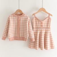 Cotton Girl Clothes Set & two piece dress & top Set