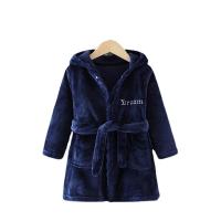 Flannel Children Bathrobe Cartoon PC