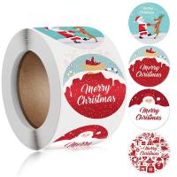 Pressure-Sensitive Adhesive Adhesive & Creative Decorative Sticker christmas design Lot