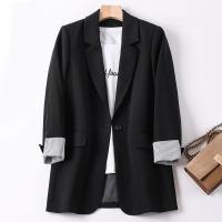 Chemical Fiber & Polyester Plus Size Women Suit Coat & loose PC