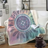 Berber Fleece Blanket thicken & thermal printed PC