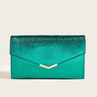 PU Cuir Sac d’embrayage Vert pièce