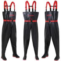 PVC & Knitted Wader Pants & waterproof PC