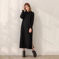 Cotton Sweatshirts Dress & loose Solid PC