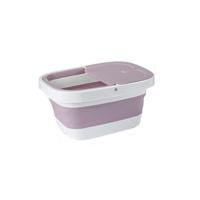 TPE-Thermoplastic Elastomer & Polypropylene-PP foldable Foot SPA Bucket thickening & massage PC