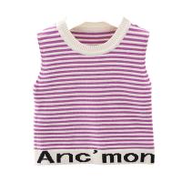 Cotton Slim Children Vest patchwork PC