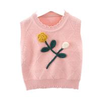 Acrylique Gilet pour enfants Tricoté plus de couleurs pour le choix pièce