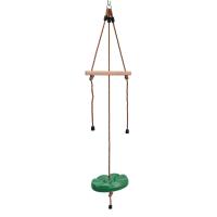 Holz & PE Kunststoff Children Swing, Grün,  Stück