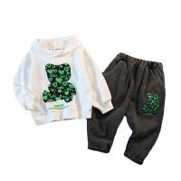 Cotton Slim Boy Clothing Set & two piece Pants & top Set