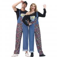 Polyester Couple Costume Ensemble