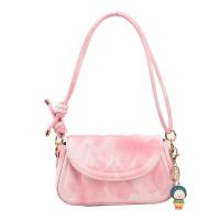 PU Leather Shoulder Bag soft surface Solid PC