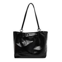 PU Leather Tote Bag Shoulder Bag soft surface Solid PC