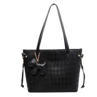 PU Leather Tote Bag Shoulder Bag soft surface Solid PC