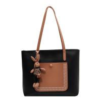 PU Leather Tote Bag Shoulder Bag soft surface PC