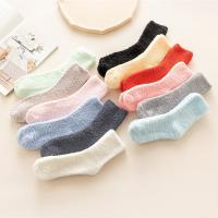 Polyester Chaussettes de genou de femmes Solide plus de couleurs pour le choix : Sac