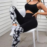 Nylon Vrouwen Yoga Broek Lappendeken stuk