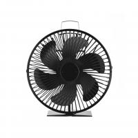 Aluminium Alloy Save Power & thermostability & silent Stove Fan thermal dynamic Solid black PC