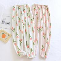 Franela Pantalones para Mujer, floral, más colores para elegir,  trozo