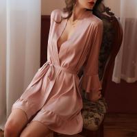 Spandex Women Robe see through look PC