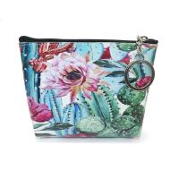 PU Leather Printed Change Purse Mini & soft surface PC