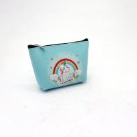 PU Leather Printed Change Purse Mini & soft surface & waterproof PC