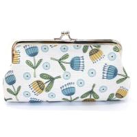 Tissu en coton Sac d’embrayage Floral plus de couleurs pour le choix pièce