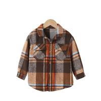 Cotton Children Shirt patchwork plaid PC