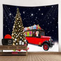 Polyester Tapestry christmas design printed PC