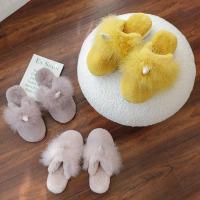 Peluche & Pvc Pantoufles en coton plus de couleurs pour le choix Paire