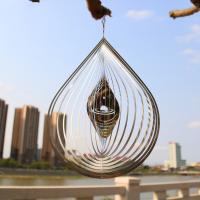 Stainless Steel Creative Windbell Ornaments silver PC