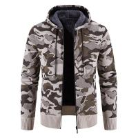 Linen Plus Size Men Coat camouflage PC