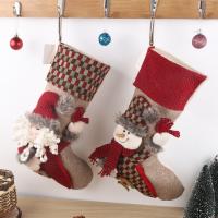 Tuch Weihnachtsdekoration Socken,  Stück