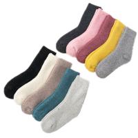 Alpace Wool Unisex Ankle Socks thermal Solid : Pair