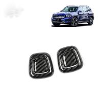 20-21 Mercedes-Benz B-Class /GLA/GLB Button Stickers, two piece, , Carbon Fibre texture, Sold By Set