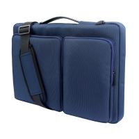 Polyester Laptop Bag portable & hardwearing & shockproof & waterproof & One Shoulder Underfur Solid PC