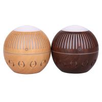 Engineering Plastics 7 light colors Aromatherapy Humidifier with USB interface Polypropylene-PP wood pattern PC