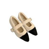 Rubber & Suede Women Moccasin Gommino & thermal Pair