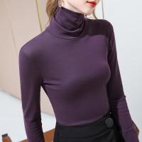 Cotton Slim Women Long Sleeve T-shirt & skinny Solid PC