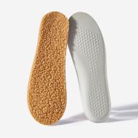 Plush & Lactoprene Insole thicken & anti-skidding & thermal Pair