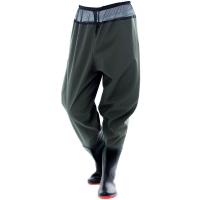 PVC & Knitted Wader Pants & waterproof plain dyed Solid PC