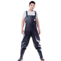 Gummi Wader Pants, Solide, Schwarz,  Stück