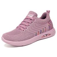 Mesh Fabric & polyurethane-PU Women Sport Shoes hardwearing & breathable Pair