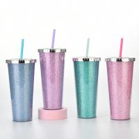 Plastic Drinking Straw Bottle durable & large capacity PC