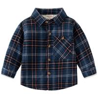 Coton Chemise de garçon Imprimé Plaid plus de couleurs pour le choix pièce