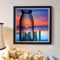 Canvas without frame & DIY Diamond Painting handmade PC