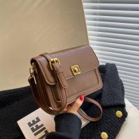 PU Leather Box Bag Crossbody Bag soft surface Solid PC