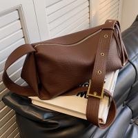 PU Leather Adjustable Strap Crossbody Bag soft surface PC